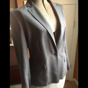 Ann Taylor LOFT Gray Blazer